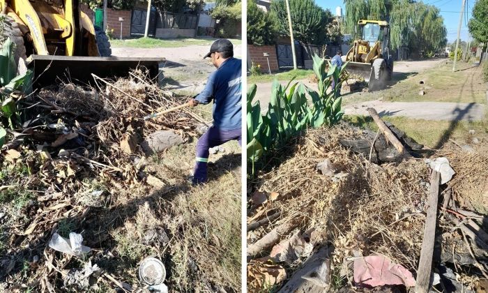 Florencio Varela - Labores de servicios públicos en diversos barrios
